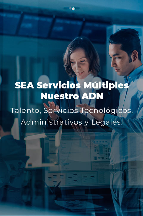 Talento, Servicios tecnológicos, Administrativos y Legales