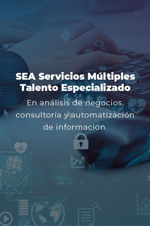 En análisis de negocios, consultoría y automatización de información